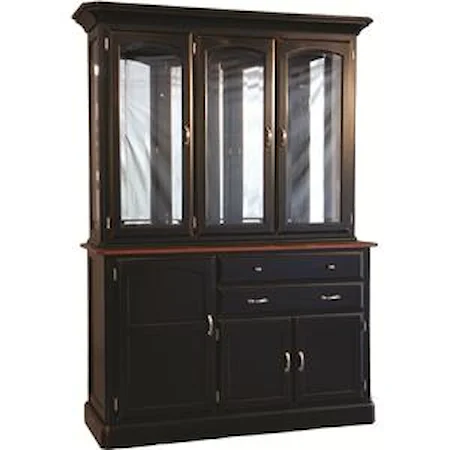 Newport China Cabinet w/ Touch Lighting